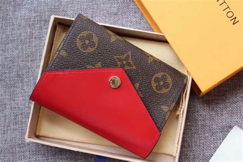 fake red louis vuitton wallet